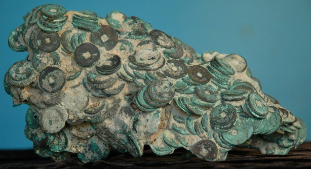 Chinese Coin Shipwreck Concretion