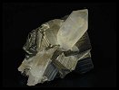 Quartz Scepter in Pyrite